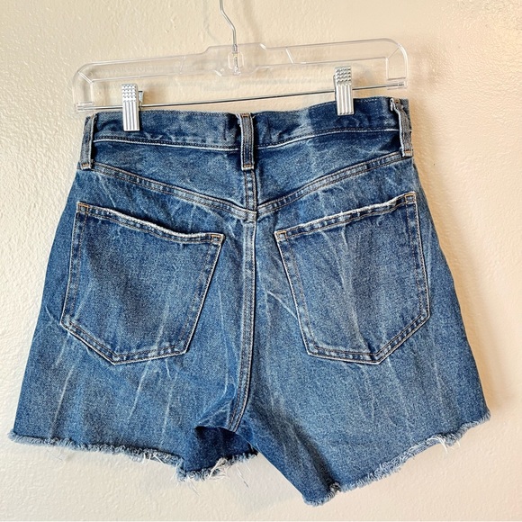 Abercrombie & Fitch High Waist Jean Cut Off Shorts size 4 Cotton - Picture 3 of 3